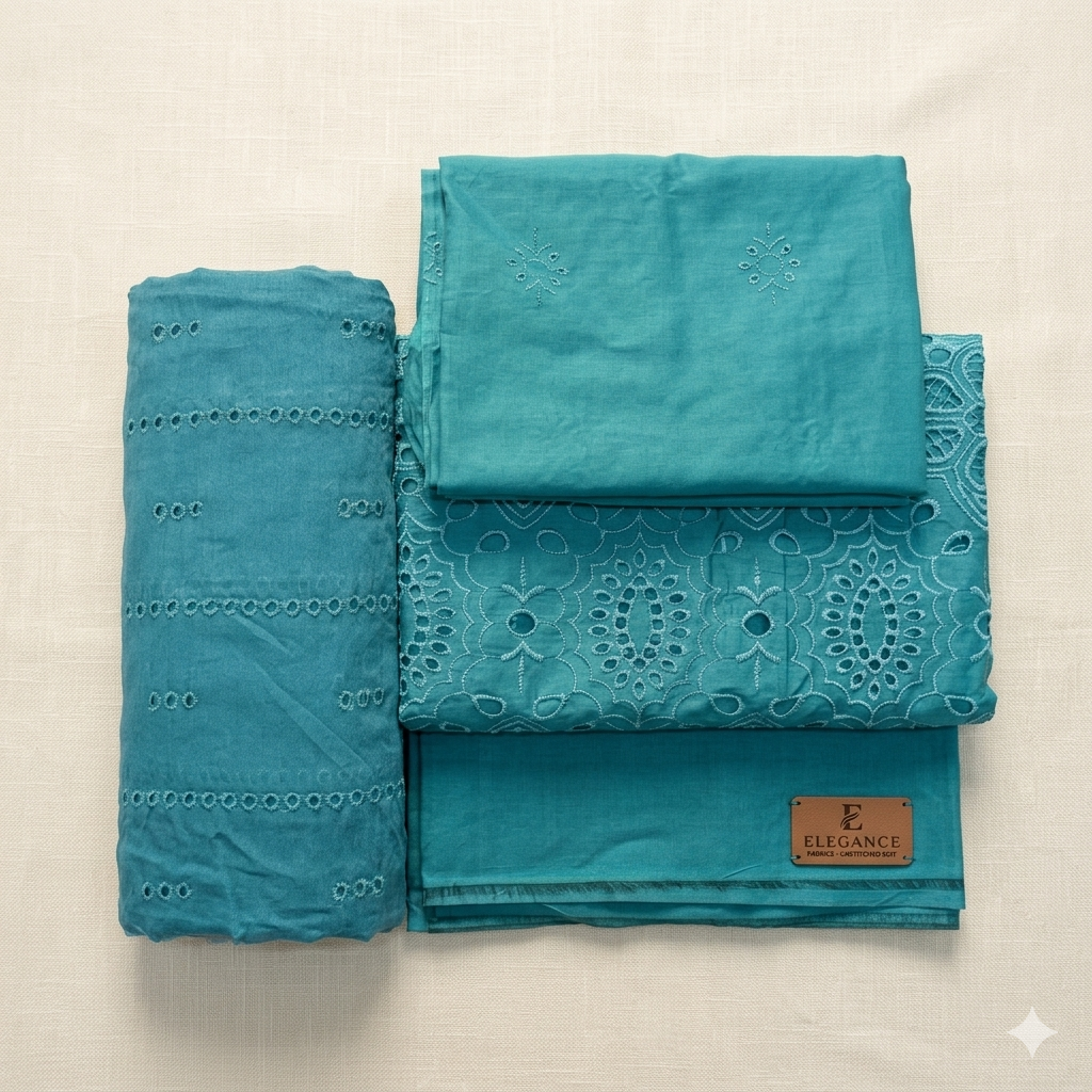 Naqsh Luxury Heavy Embroidered Chikankari 3 Piece Unstitched Premium Lawn Suit