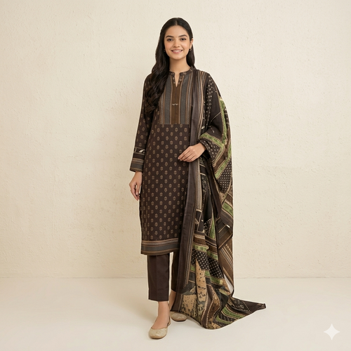 Nishat Premium Lawn 3-Piece Unstitched Suit