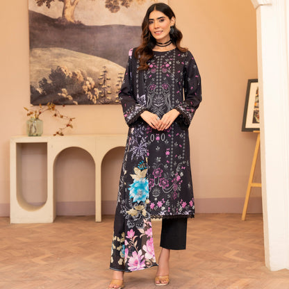 3 Piece Unstitched Lawn Suit Summer Collection 2026