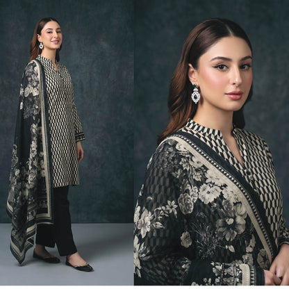 Regalia Luxury Summer Lawn 3pc Unstitched Dress